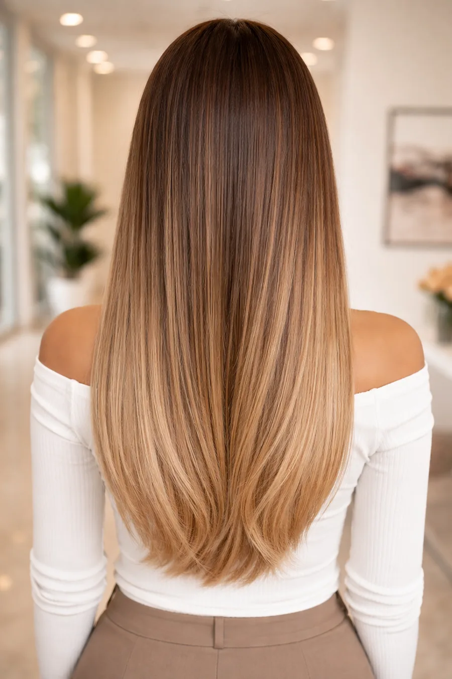 Hair colour transformation at Roe11